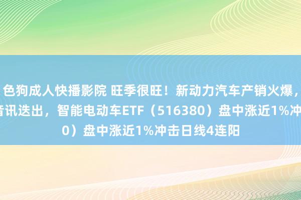 色狗成人快播影院 旺季很旺！新动力汽车产销火爆，比亚迪重磅音讯迭出，智能电动车ETF（516380）盘中涨近1%冲击日线4连阳