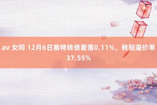 av 女同 12月6日赛特转债着落0.11%，转股溢价率37.55%