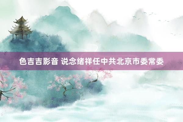 色吉吉影音 说念绪祥任中共北京市委常委