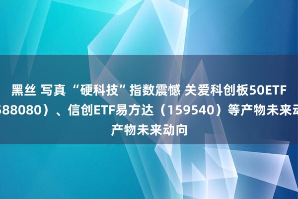 黑丝 写真 “硬科技”指数震憾 关爱科创板50ETF（588080）、信创ETF易方达（159540）等产物未来动向