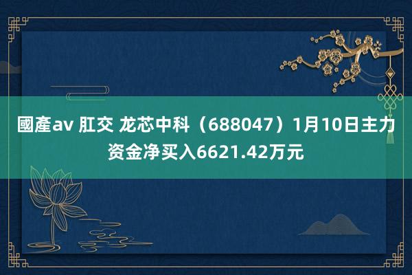 國產av 肛交 龙芯中科（688047）1月10日主力资金净买入6621.42万元